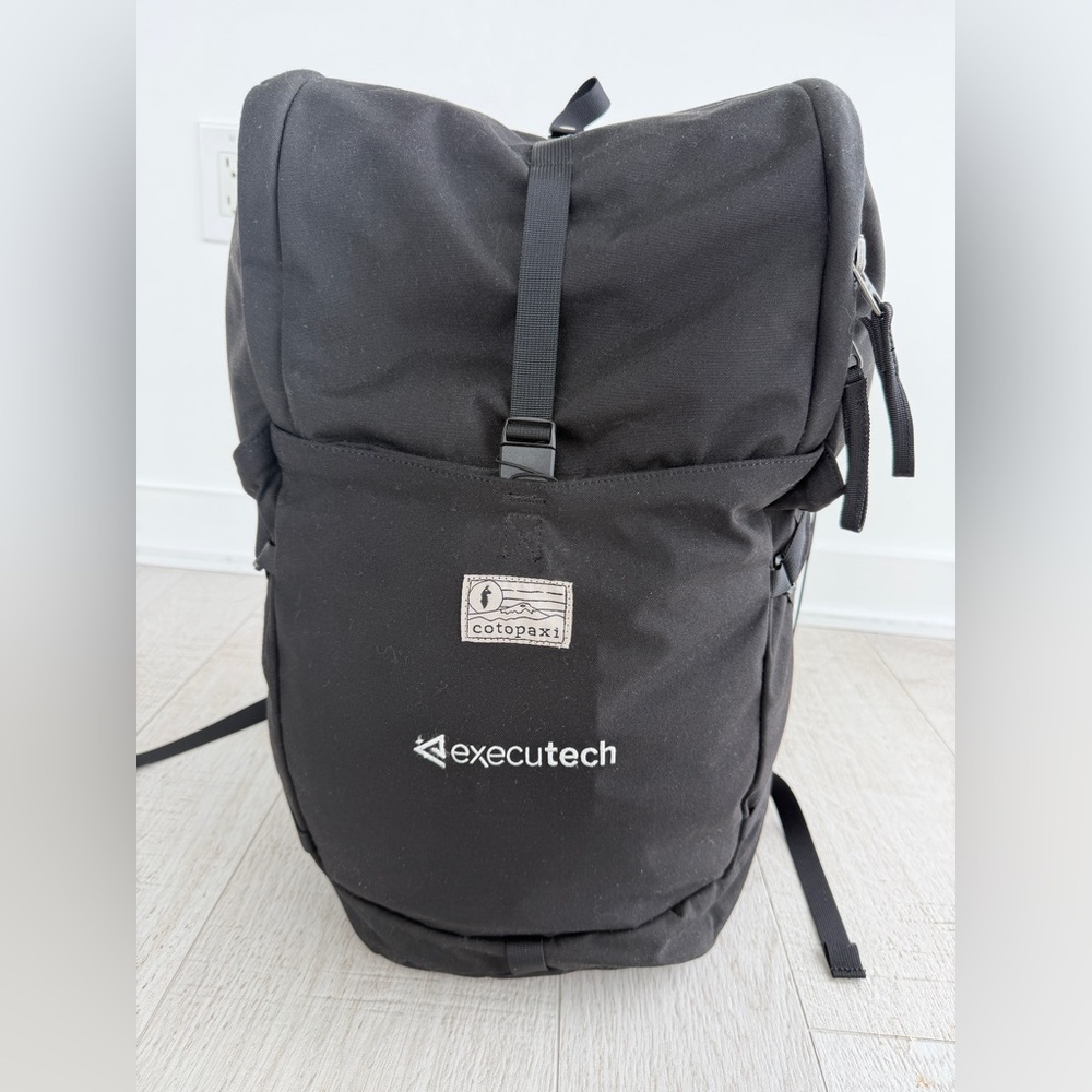 Branded Cotopaxi Black Ostra 30L Weather-Resistant DWR Pack Backpack. NWT
